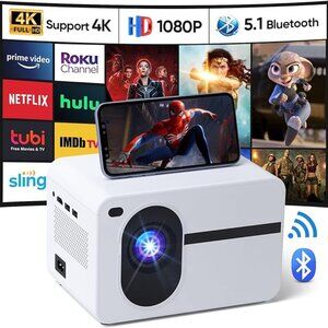 Projector with Wifi and Bluetooth